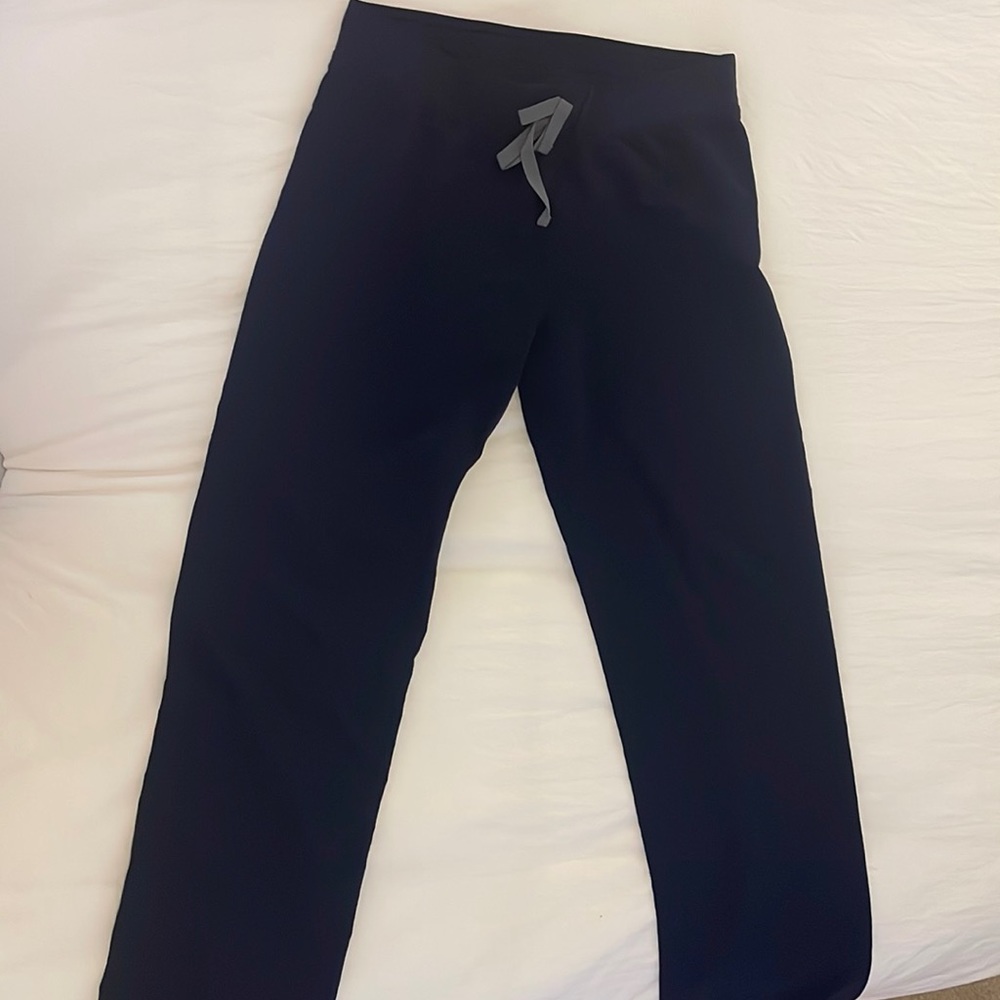 Figs Navy Livingston Basic Scrub Pants